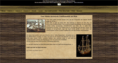 Desktop Screenshot of modellschiffe.worldofbelushi.de