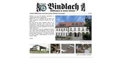 Desktop Screenshot of bindlach.worldofbelushi.de